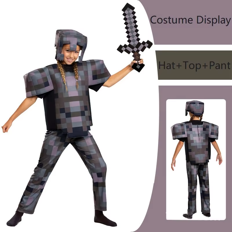 NEW Kids Cosplay Diamond Armor - огляд і ціна Party Games Children