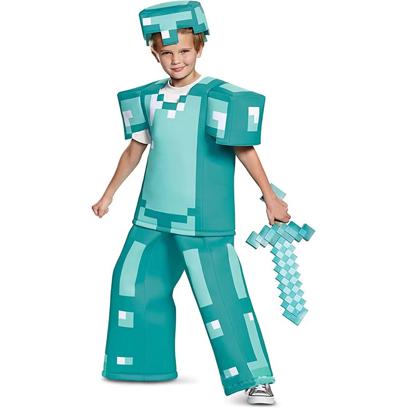 NEW Kids Cosplay Diamond Armor - огляд і ціна Party Games Children