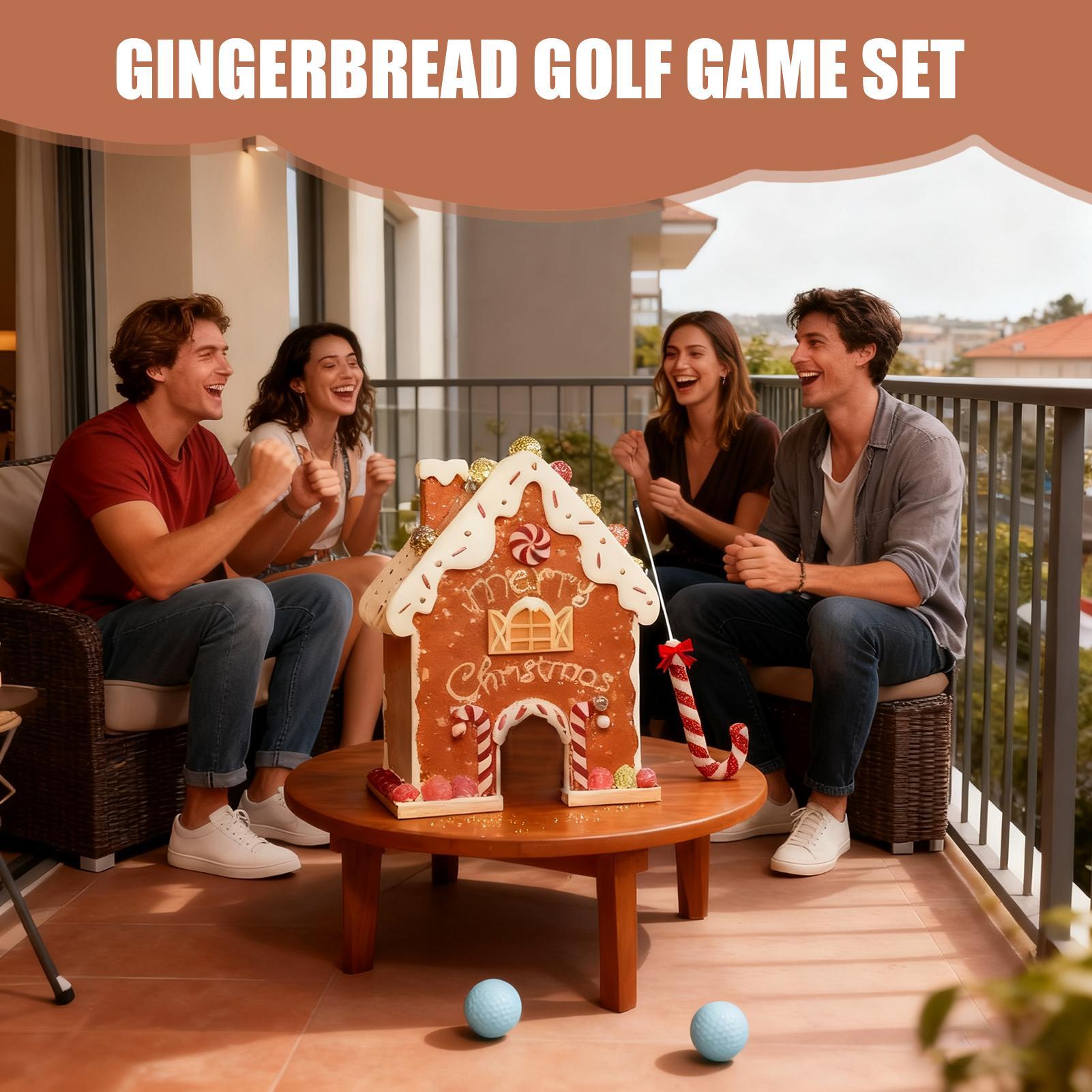 Gingerbread Golf Game Portable - огляд і ціна Party Games Golf