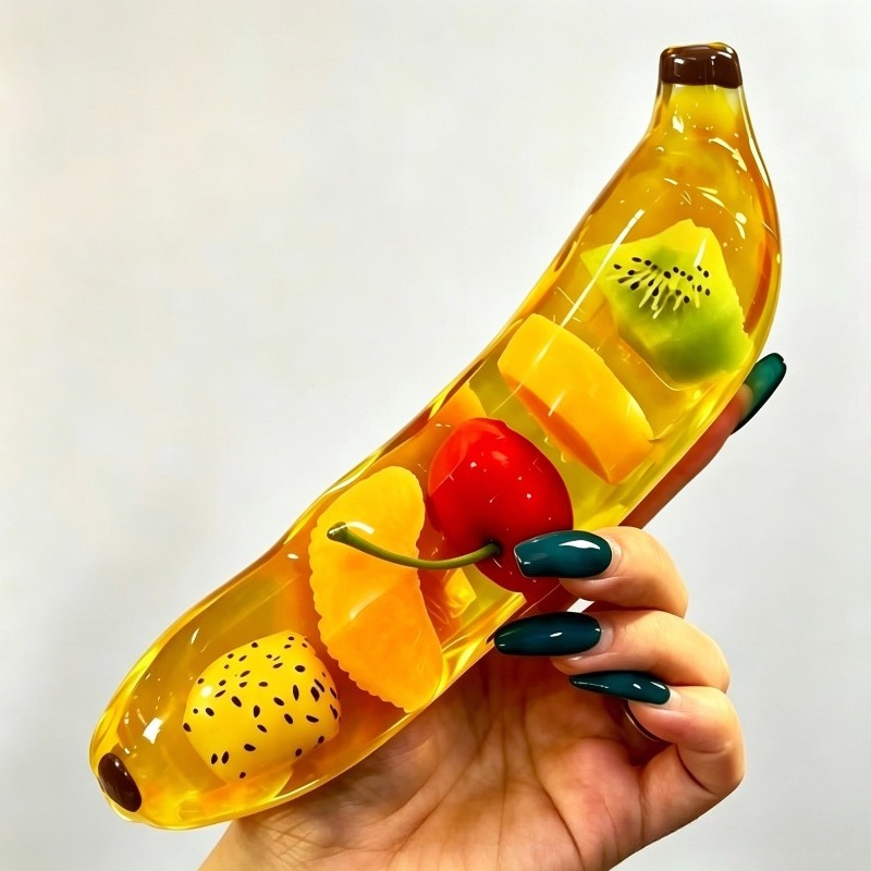 Fruit Banana Jelly Squishy Toy - огляд і ціна Party Games Event